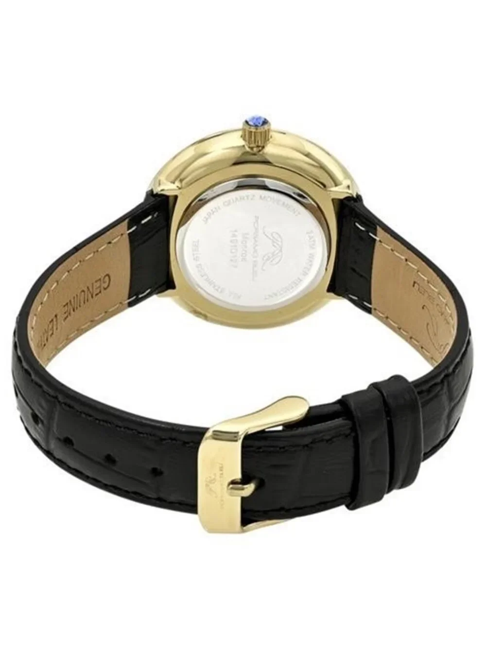 NWT Porsamo Bleu Monroe Black Dial Ladies Watch